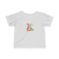 Colorful Cartoon Infant Tee, Toddler T-Shirt, Cute Baby Shirt, Playful Kids Apparel, Birthday Gift, Baby Shower Gift
