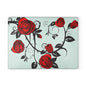 Elegant Floral Glass Cutting Board, Kitchen Decor