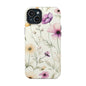 Floral Watercolor Magnetic Impact-Resistant Phone Case