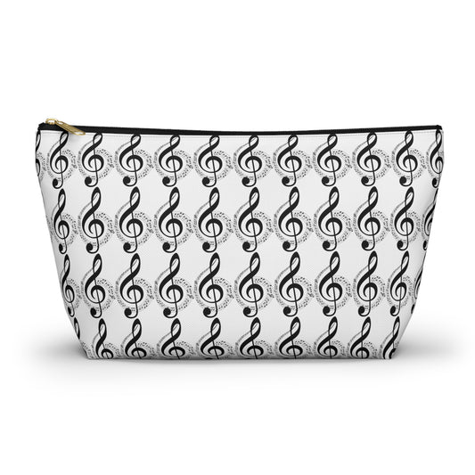 Musical Notes Accessory Pouch, Perfect for Musicians, Concert Goers