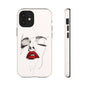 Stylish Phone Case with Artistic Lip Design, Femme Tech Accessory, Trendy Device Cover, Gift for Her, Unique Phone Accessories