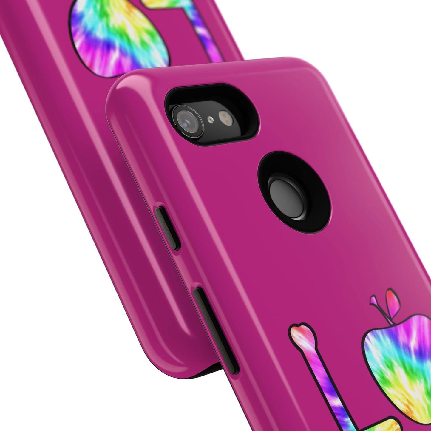 Colorful Love Phone Case, Tough Cases for iPhone, Cute Phone Accessory, Gift for Her, Summer Vibe Phone Cover