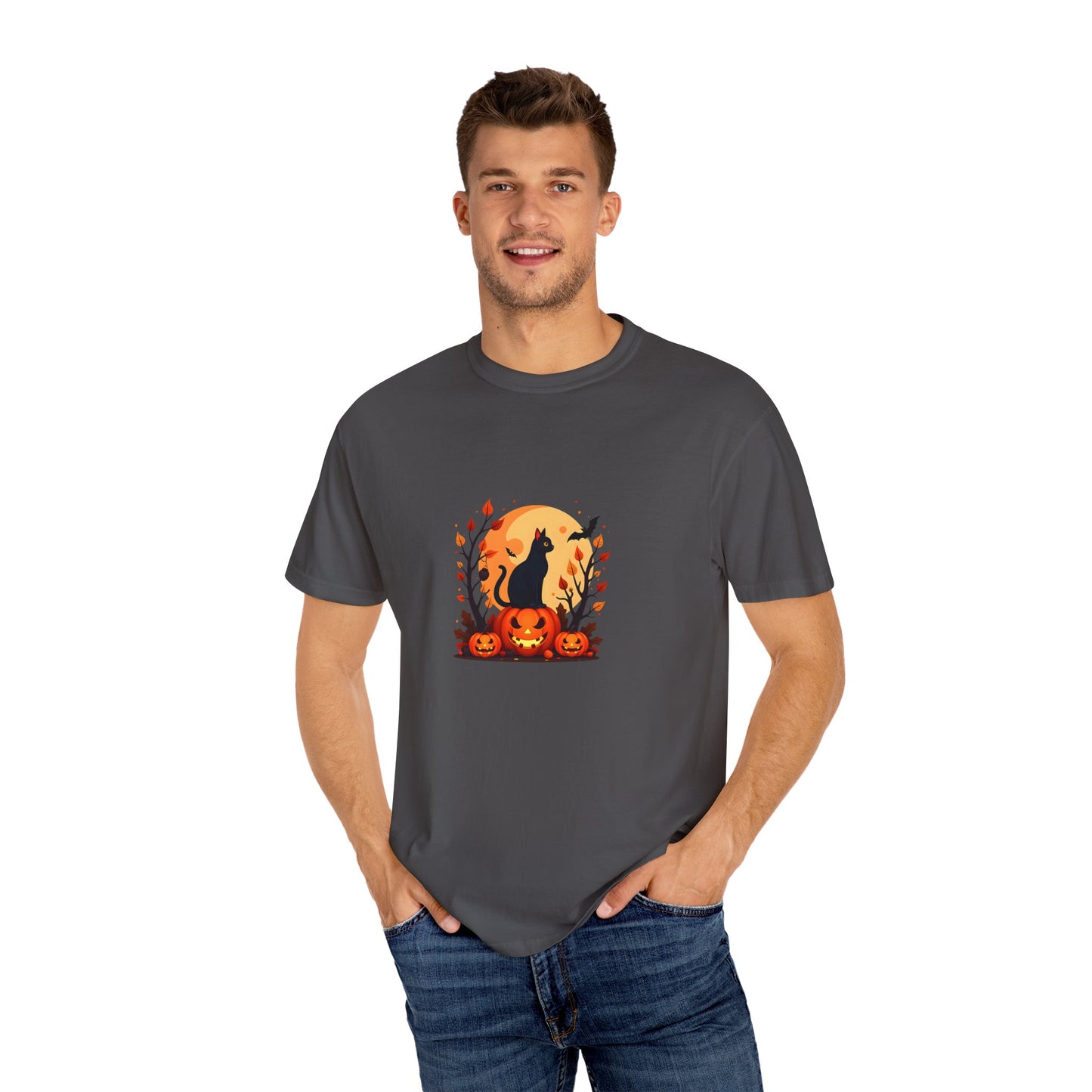 Unisex Garment-Dyed T-shirt - Halloween