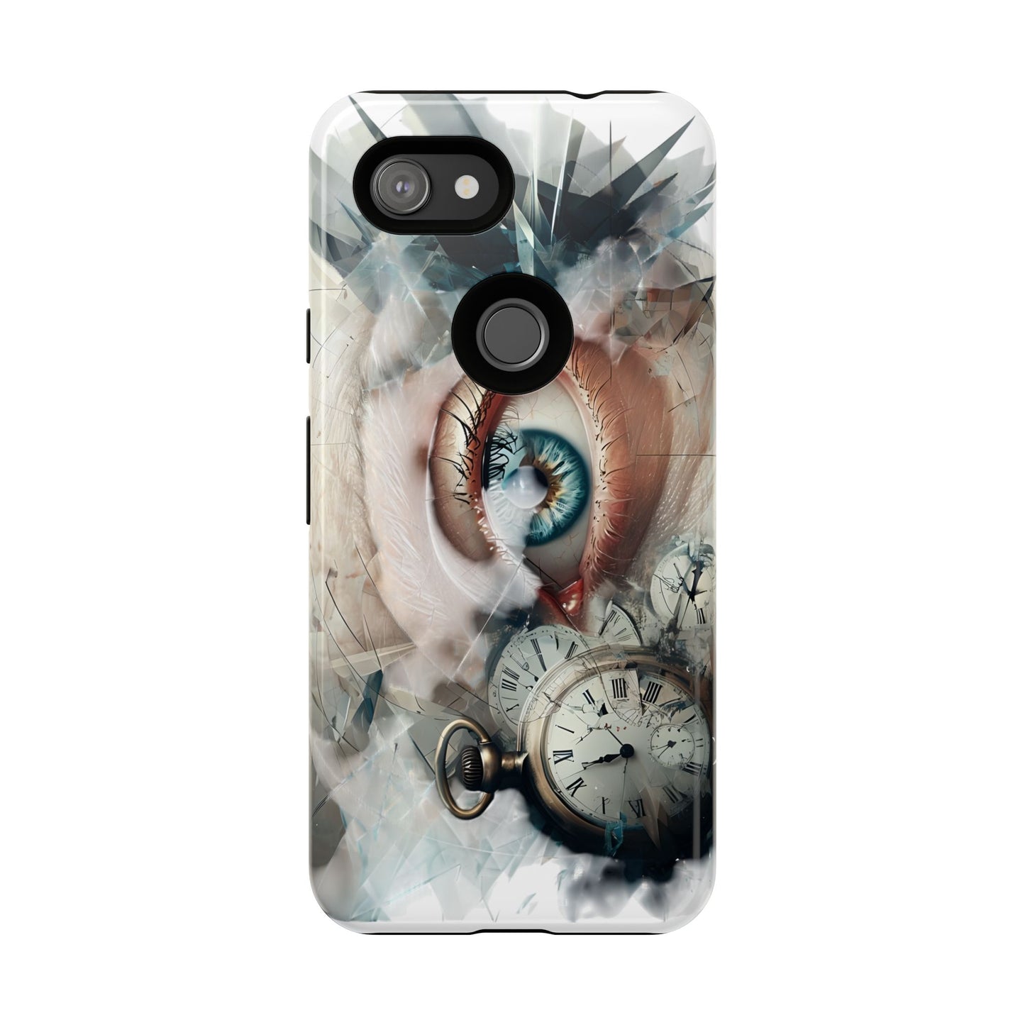 Artistic Eye Phone Case, Unique Smartphone Cover, Whimsical Gift for Art Lovers, Trendy Tech Accessory, Birthday Present, Holiday Gift