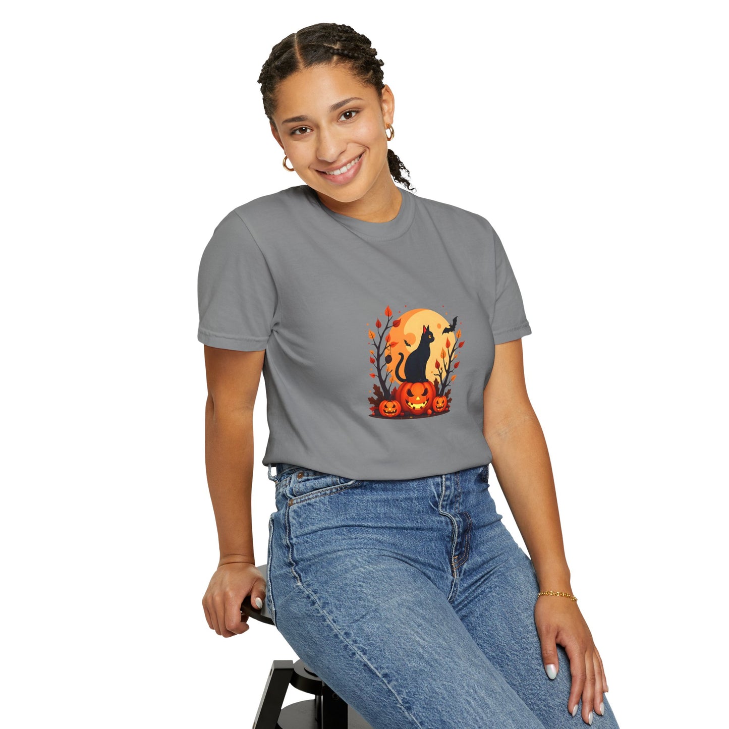 Unisex Garment-Dyed T-shirt - Halloween