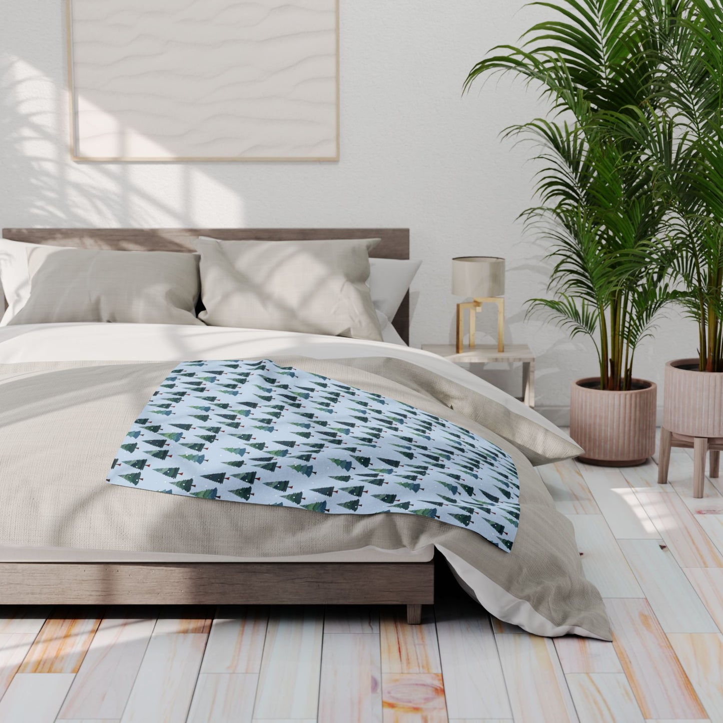 Cozy Arctic Fleece Blanket - Perfect for Winter, Holiday Decor, Gift for Home, Camping Blanket, Snuggle Up Essentials