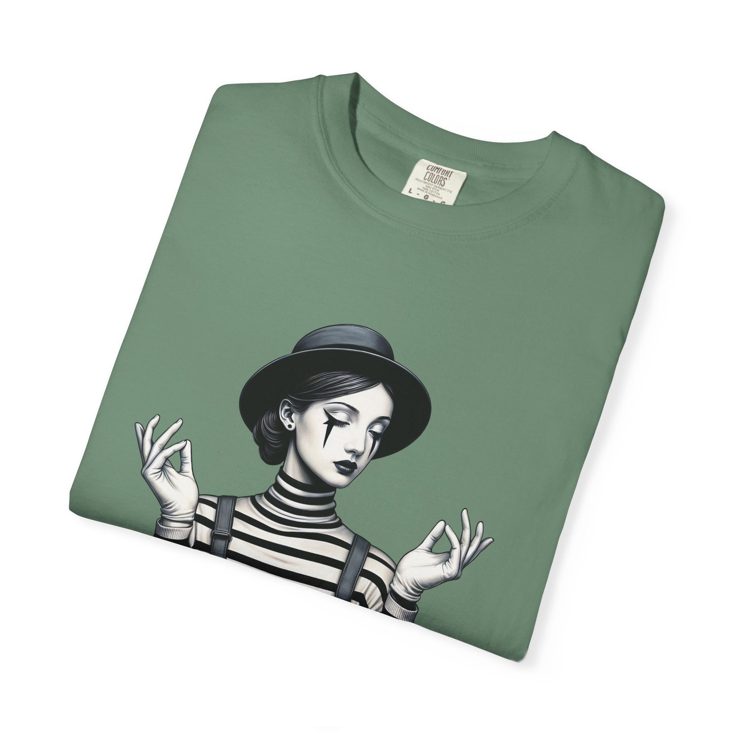 Gothic Striped Graphic Unisex T-Shirt, Edgy Casual Wear