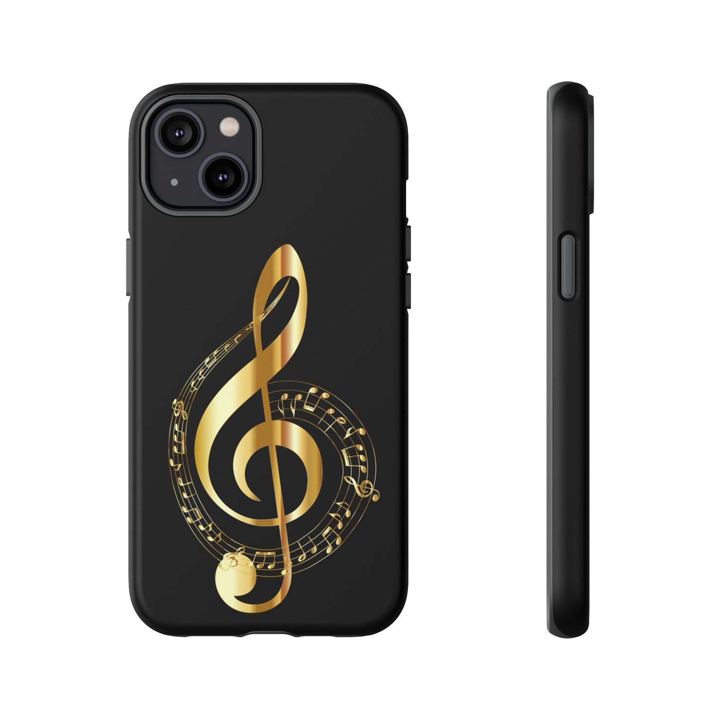 Tough Cases black gold musical Note