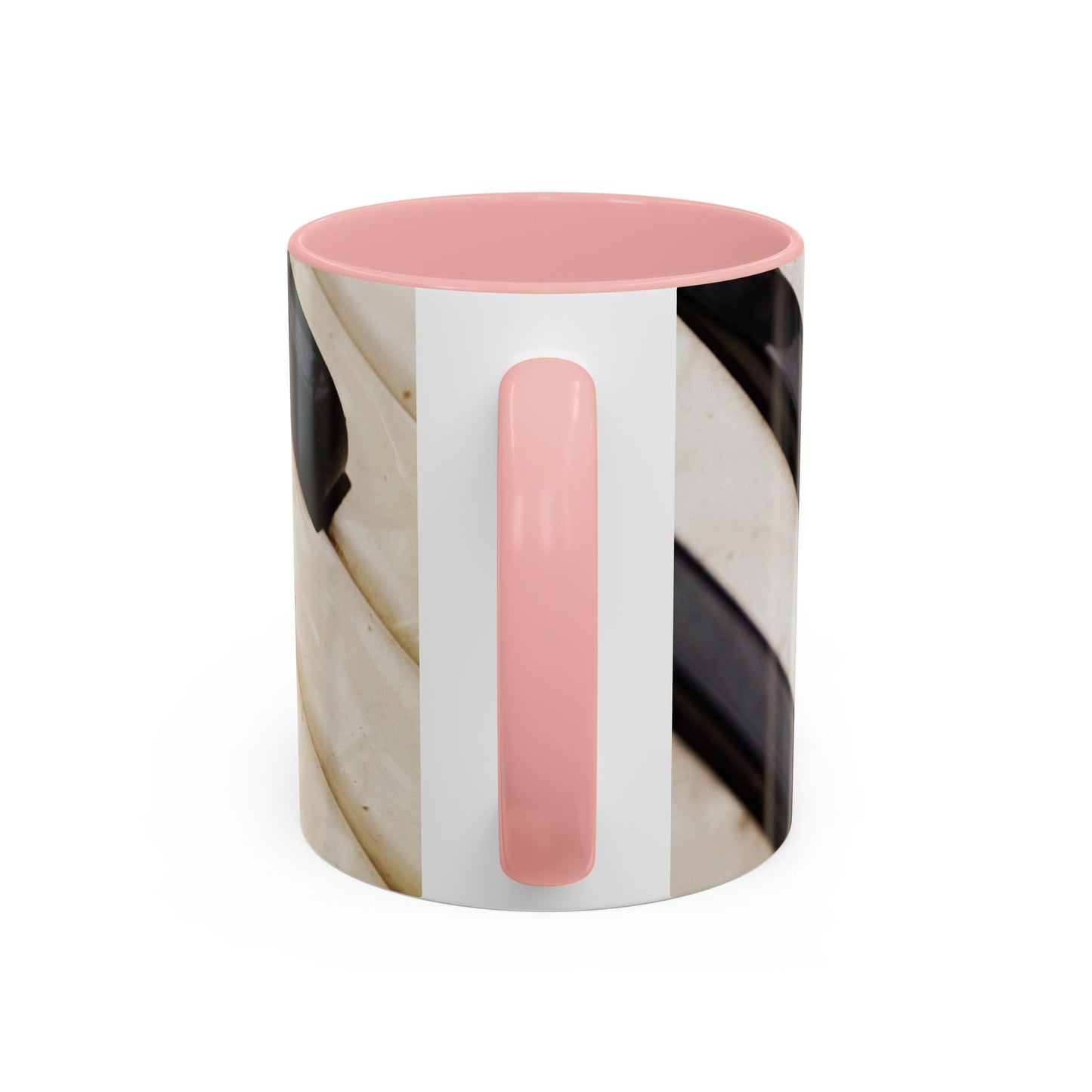 Musical Accent Coffee Mug | Piano Design, Coffee Lover Gift, Musician Mug, Stylish Drinkware, Home & Office Decor