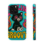 Groovy Cat Magnetic Impact-Resistant Phone Case