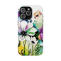 Floral Watercolor Magnetic Phone Case — Impact‑Resistant Protective Cover