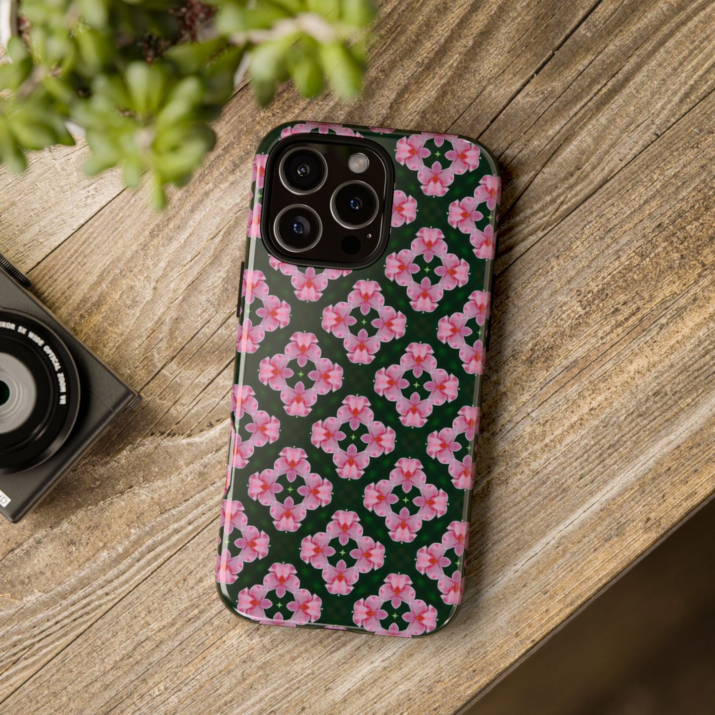 Tough Cases - Floral Phone Case, Stylish Protective Cover for Women, Gift Idea for Birthdays, Unique Floral Design, Trendy Tech Accessory