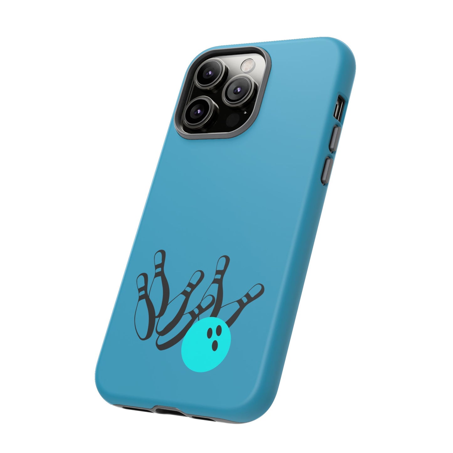 Bowling Phone Case, Tough Cases for Bowling Enthusiasts, Fun Gift for Bowlers, Unique Phone Accessory, Sports Themed Cases