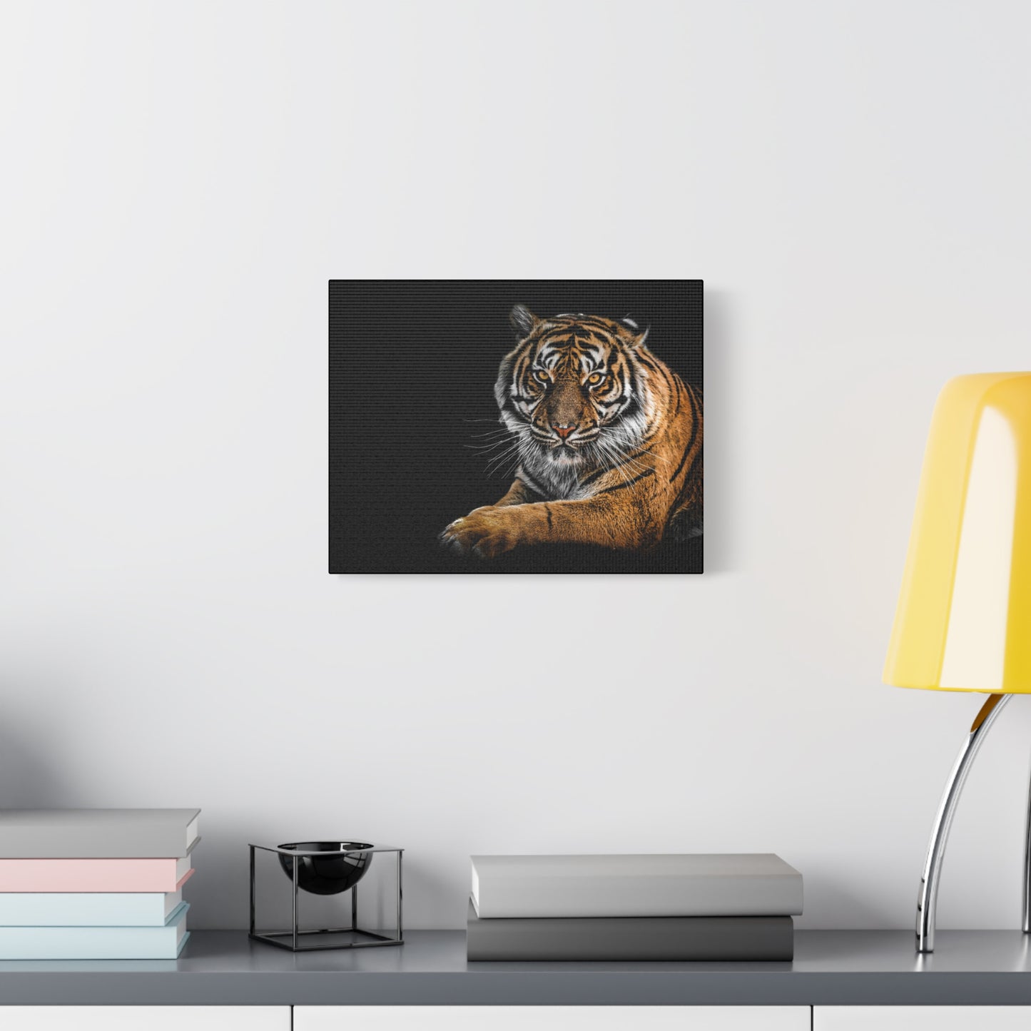 Majestic Tiger Canvas Art, Perfect for Animal Lovers, Home Decor, Gift for Wildlife Enthusiasts, Modern Wall Art, 1.25" Depth