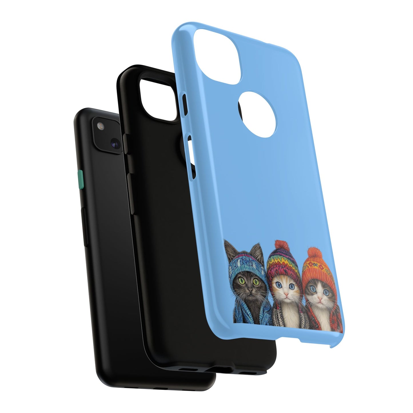 Cat-Themed Phone Case, Cute Cat Cases for Cat Lovers, Gifts for Cat Owners, Fun Cat Accessories, Holiday Present for Pet Lovers