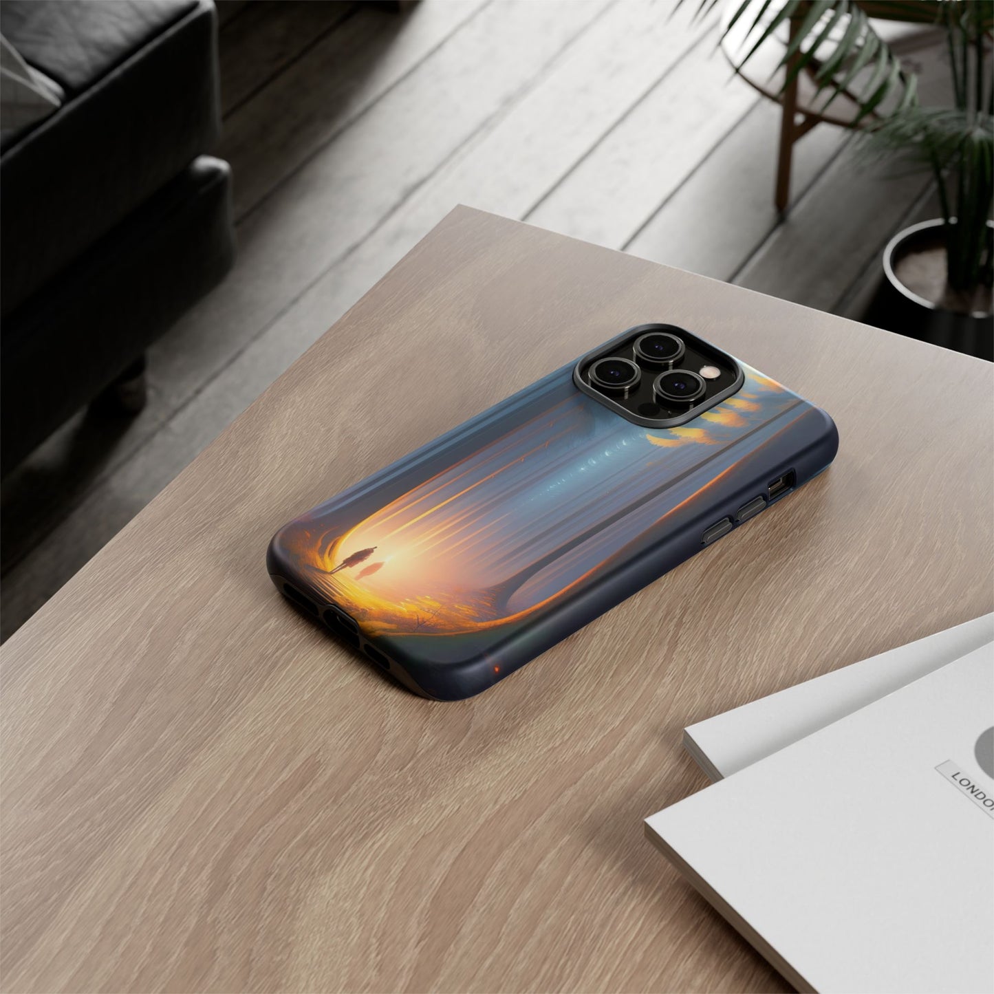 Phone Case — Mystical Forest Nightscape Protective Tough Case