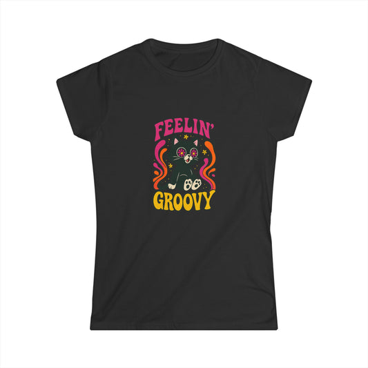 Women's Softstyle Tee - Feeling Groovy