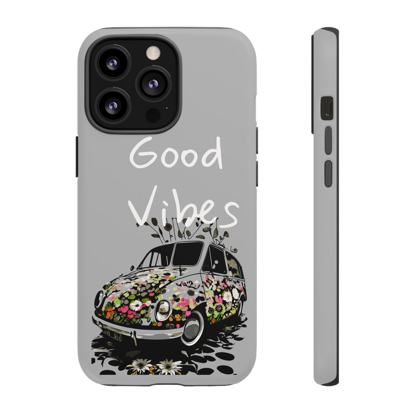 Floral Phone Case | Good Vibes, Phone Accessories, Gift for Her, Trendy Tech, Summer Vibes, Birthday Gift