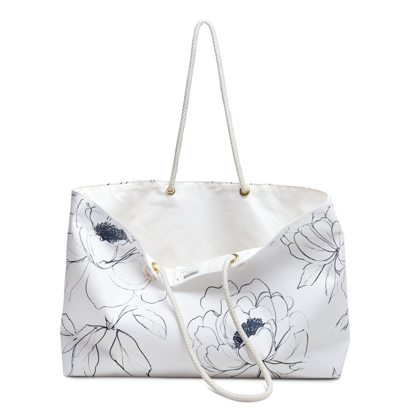 Floral Weekender Bag, Travel Tote, Beach Bag, Gift for Her, Weekend Getaway