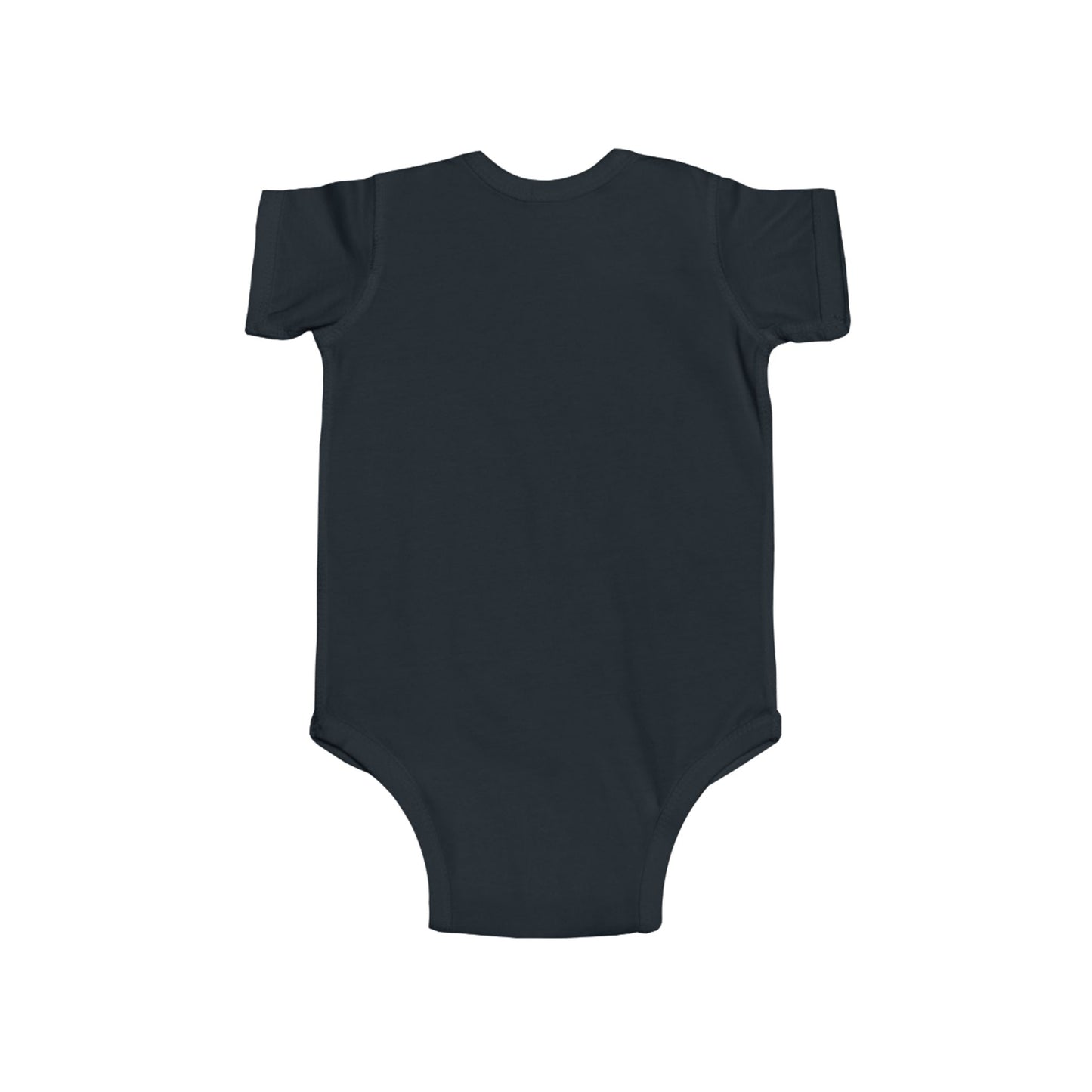 Cute Black Kitten Infant Bodysuit — Playful Baby Onesie