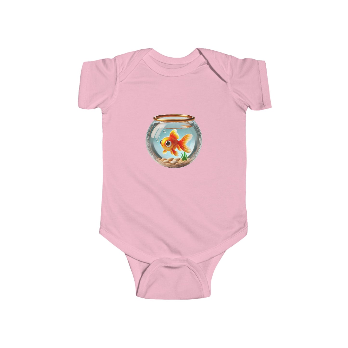 Cute Goldfish Baby Bodysuit, Infant Fish Costume, Fun Baby Shower Gift, Adorable Daily Wear, Cute Animal Clothing