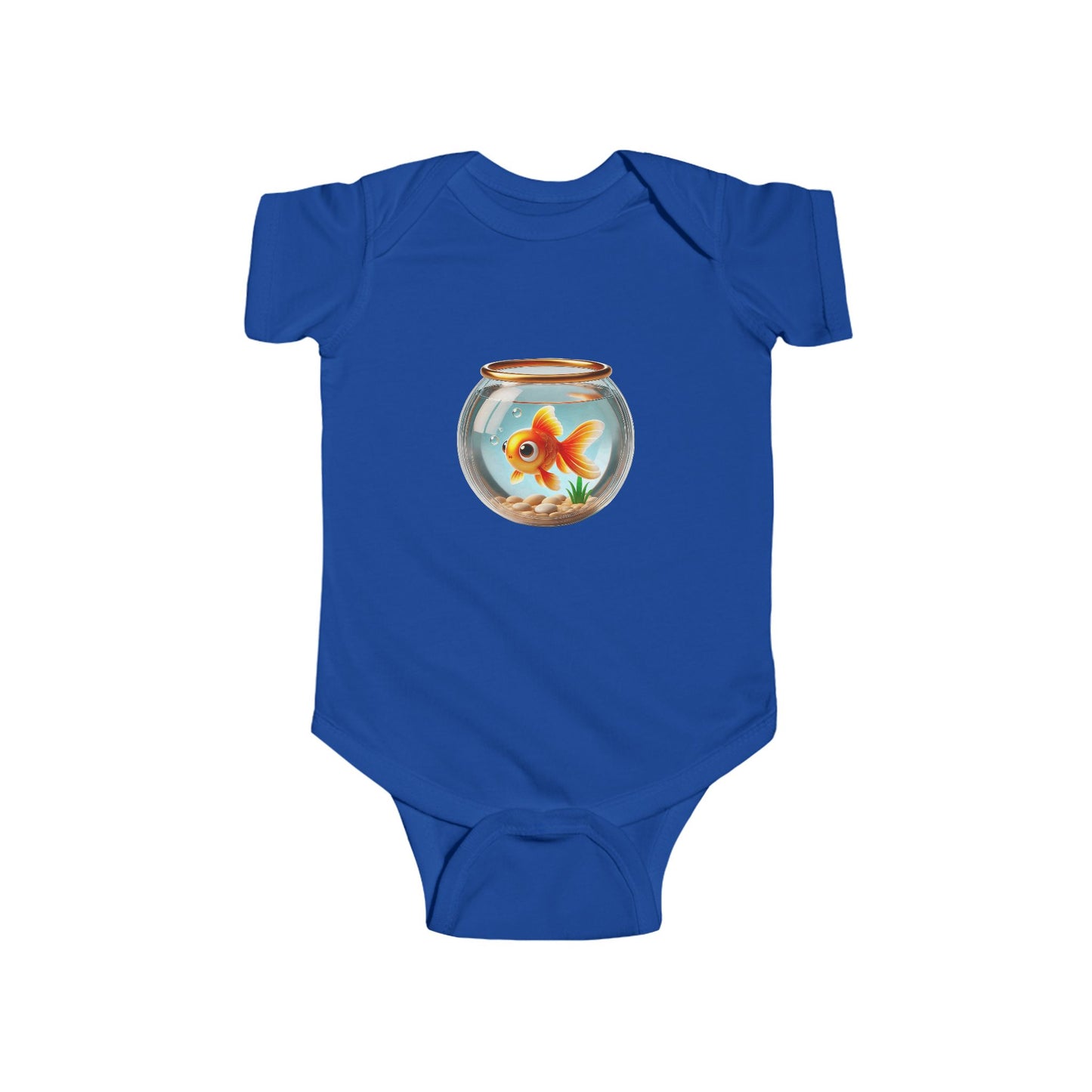 Cute Goldfish Baby Bodysuit, Infant Fish Costume, Fun Baby Shower Gift, Adorable Daily Wear, Cute Animal Clothing