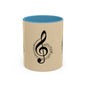 Musical Notes Coffee Mug - Perfect Gift for Music Lovers