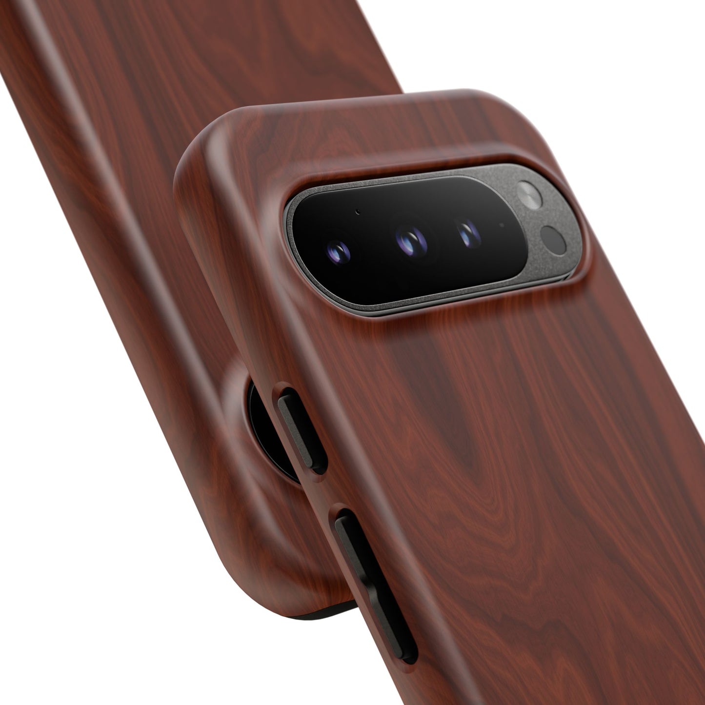 Wood Grain Phone Case, Stylish Tough Cases, Nature-Inspired Protective Cover, Unique Gifts for Him and Her, Eco-Friendly Tech Accessory