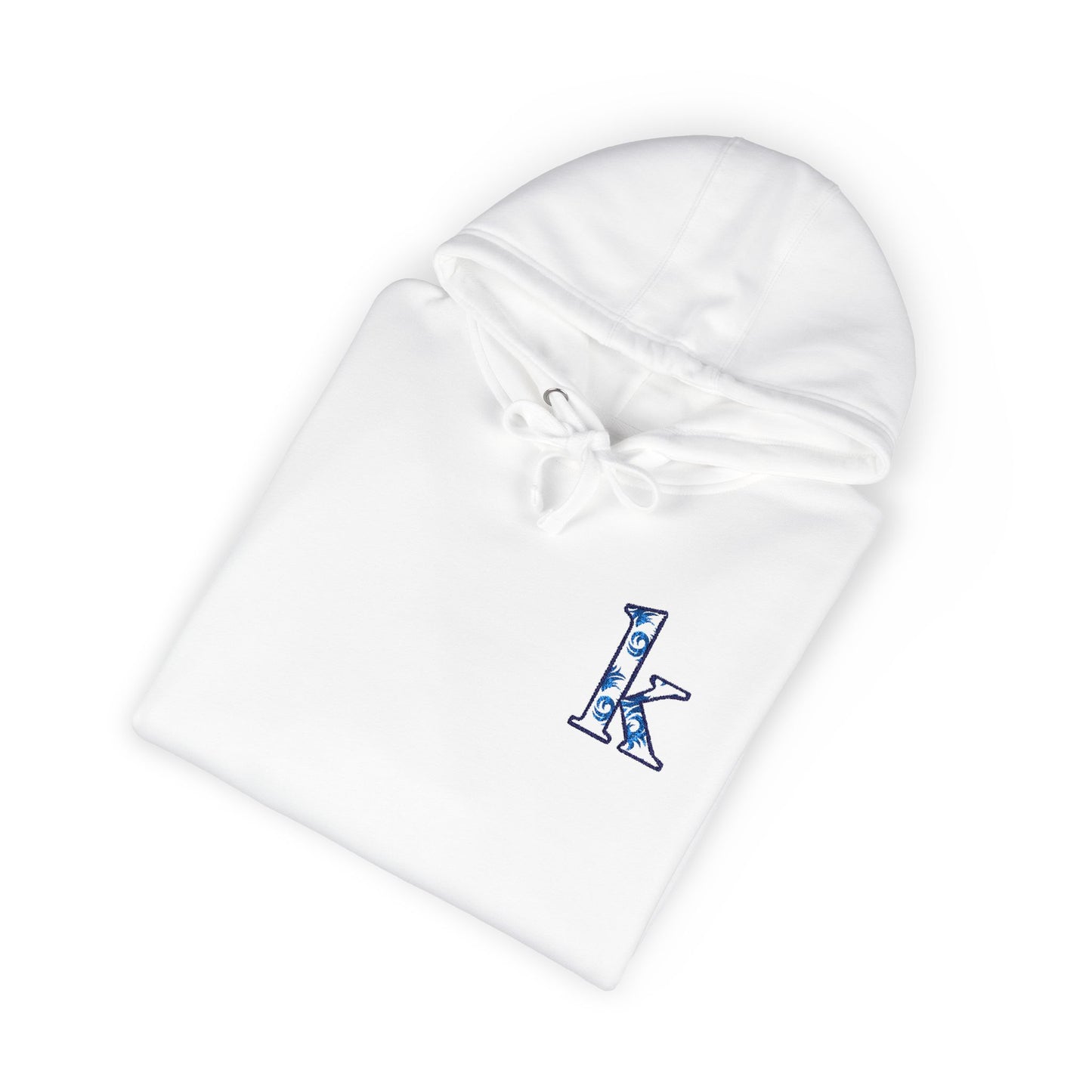 Cozy Floral Monogram Fleece Hoodie for Unisex - Perfect Gift for Birthdays, Valentine’s Day, Casual Wear, Adventure