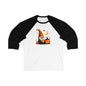 Unisex 3\4 Sleeve Baseball Tee - Halloween