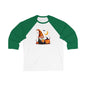 Unisex 3\4 Sleeve Baseball Tee - Halloween
