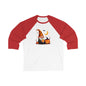 Unisex 3\4 Sleeve Baseball Tee - Halloween