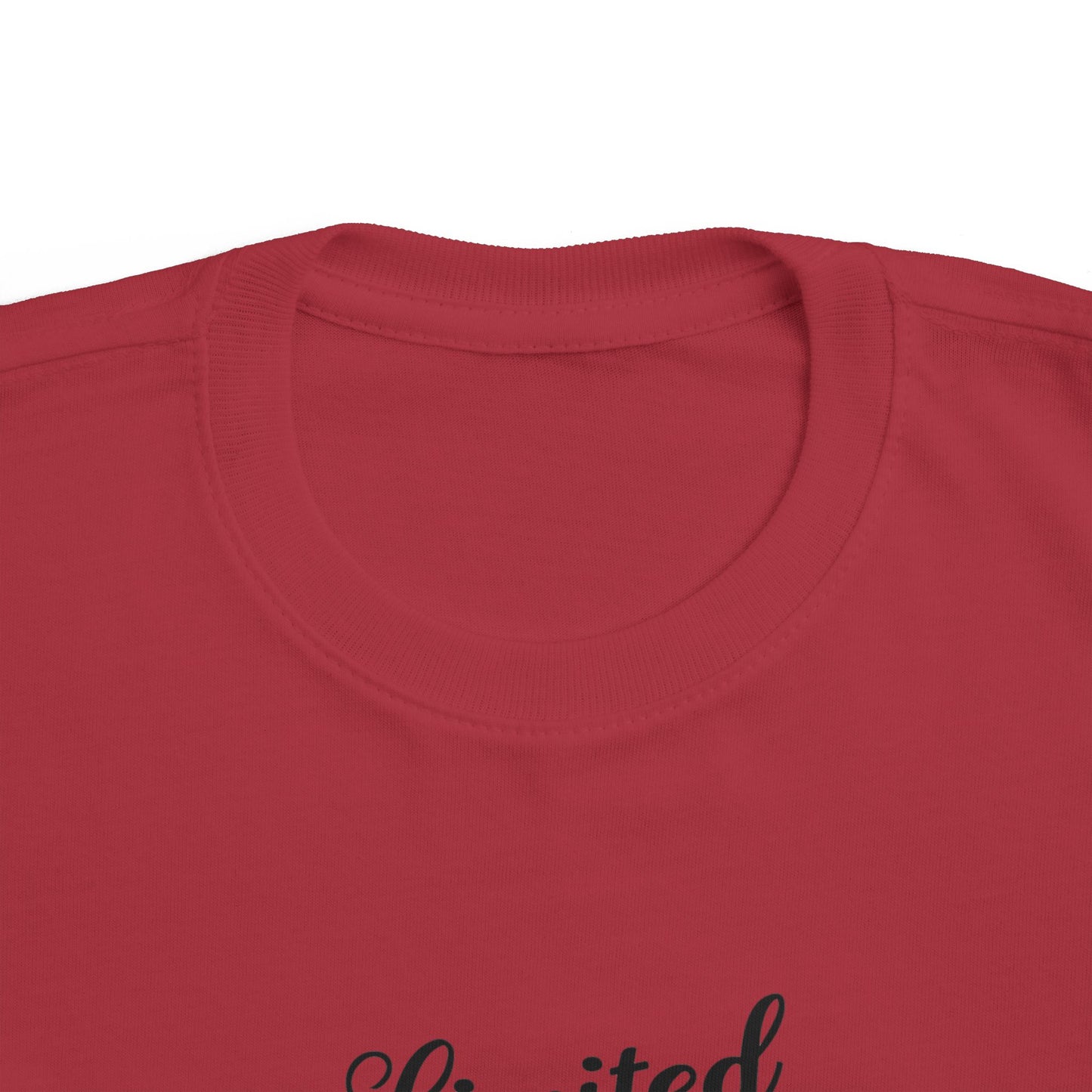 Limited Edition Toddler Tee, Cute Kids Shirt, Children's Fashion, Baby Gift, Toddler Apparel, Playful Clothing, Special Occasion Wear