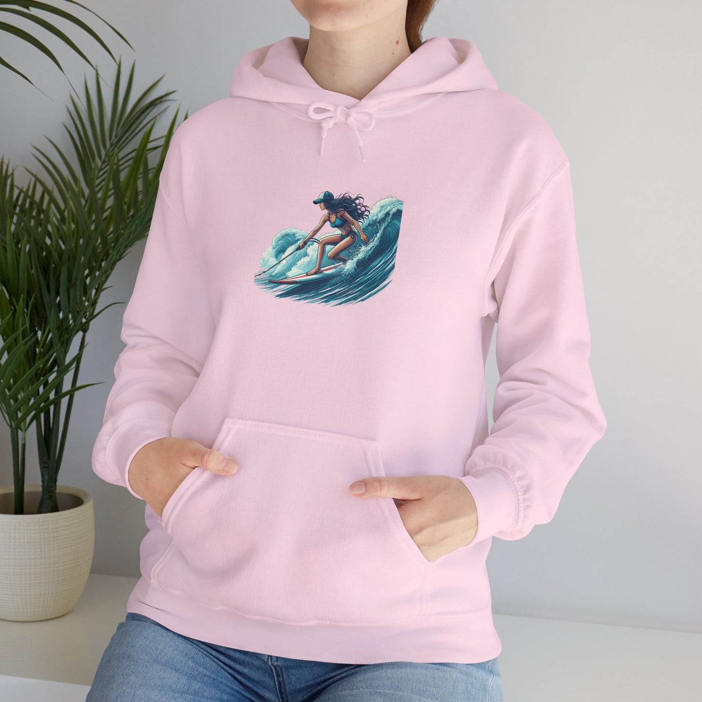 Surfing Spirit Hoodie, Unisex Heavy Blend™ Sweatshirt for Beach Lovers, Gift for Surfers, Casual Comfortable Hooded Pullover, Relaxed [...]