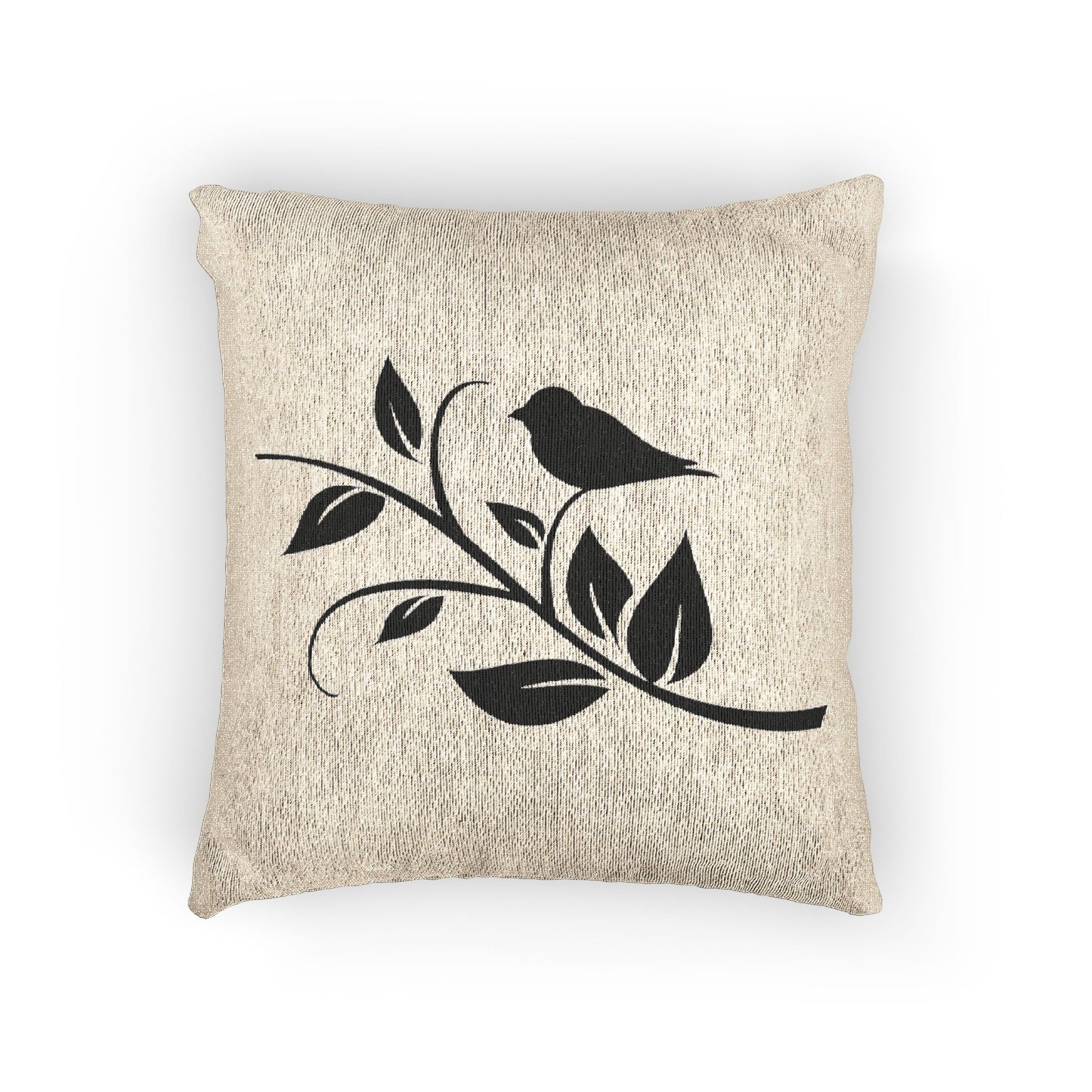 Elegant Woven Pillow with Bird and Leaf Design, Cozy Home Decor, Nature-Inspired Cushion, Perfect for Gift or Home Styling, Ideal for [...]