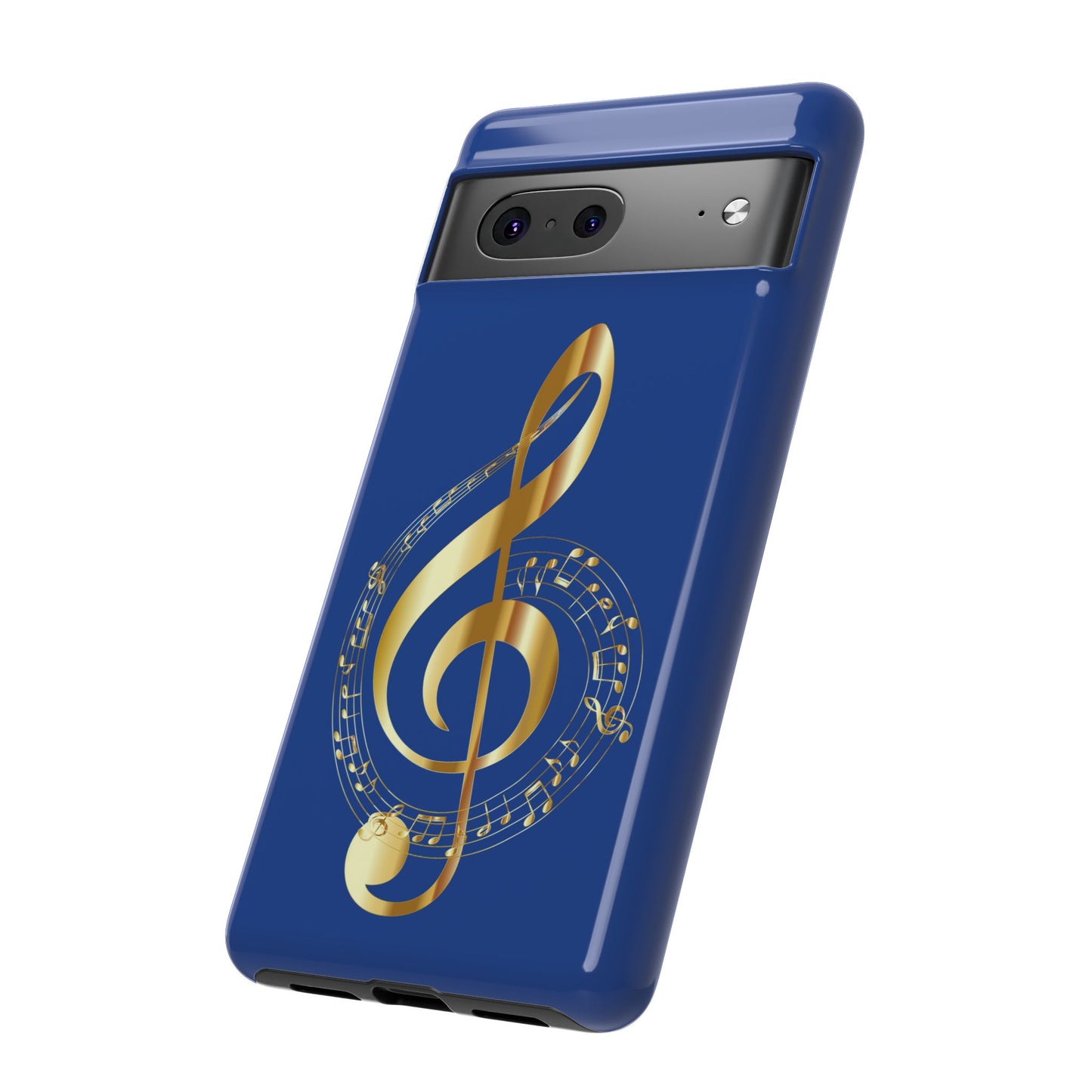 Tough Cases Blue and Gold Musical Note