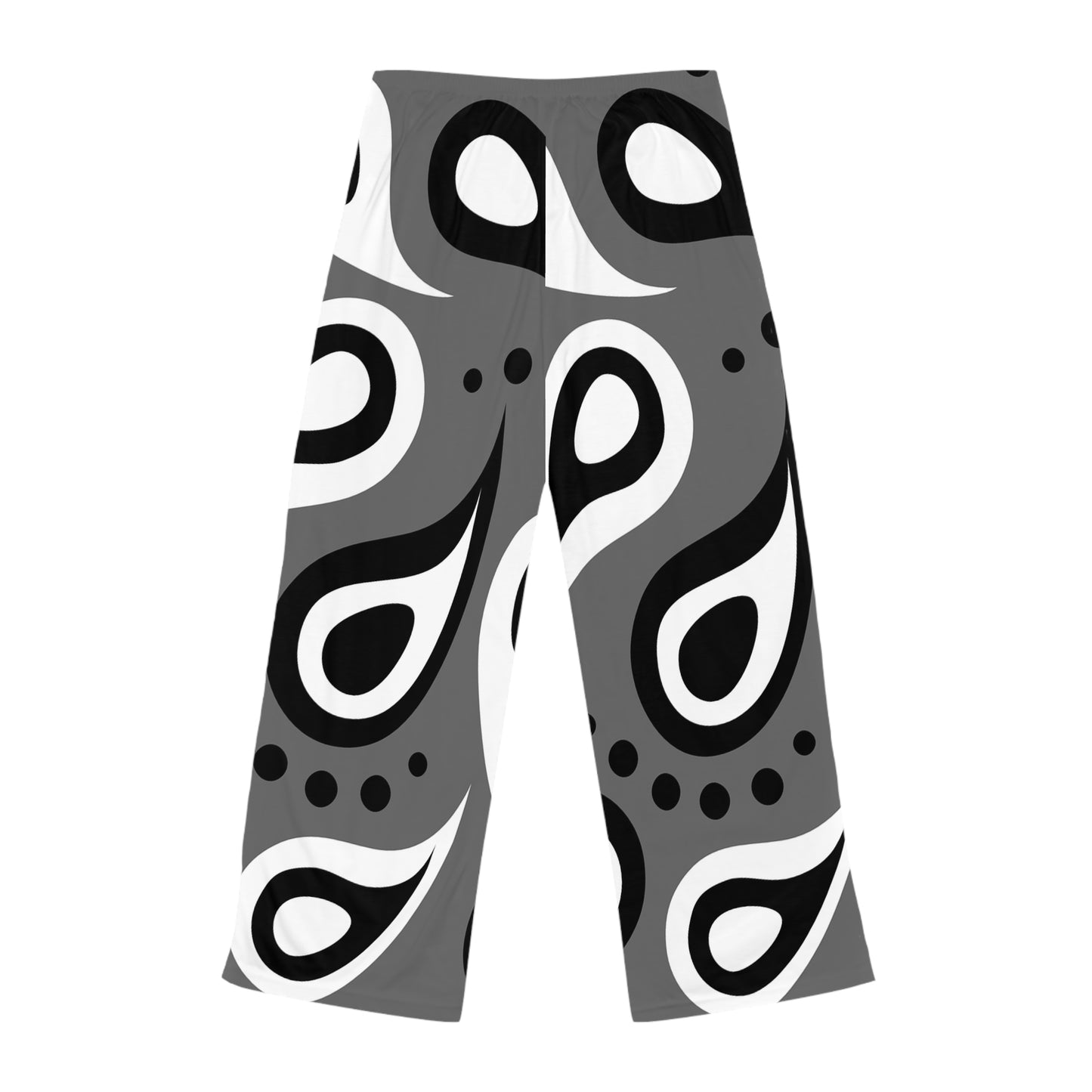 Trendy Women's Pajama Pants - Monochrome Bohemian Lounge Wear