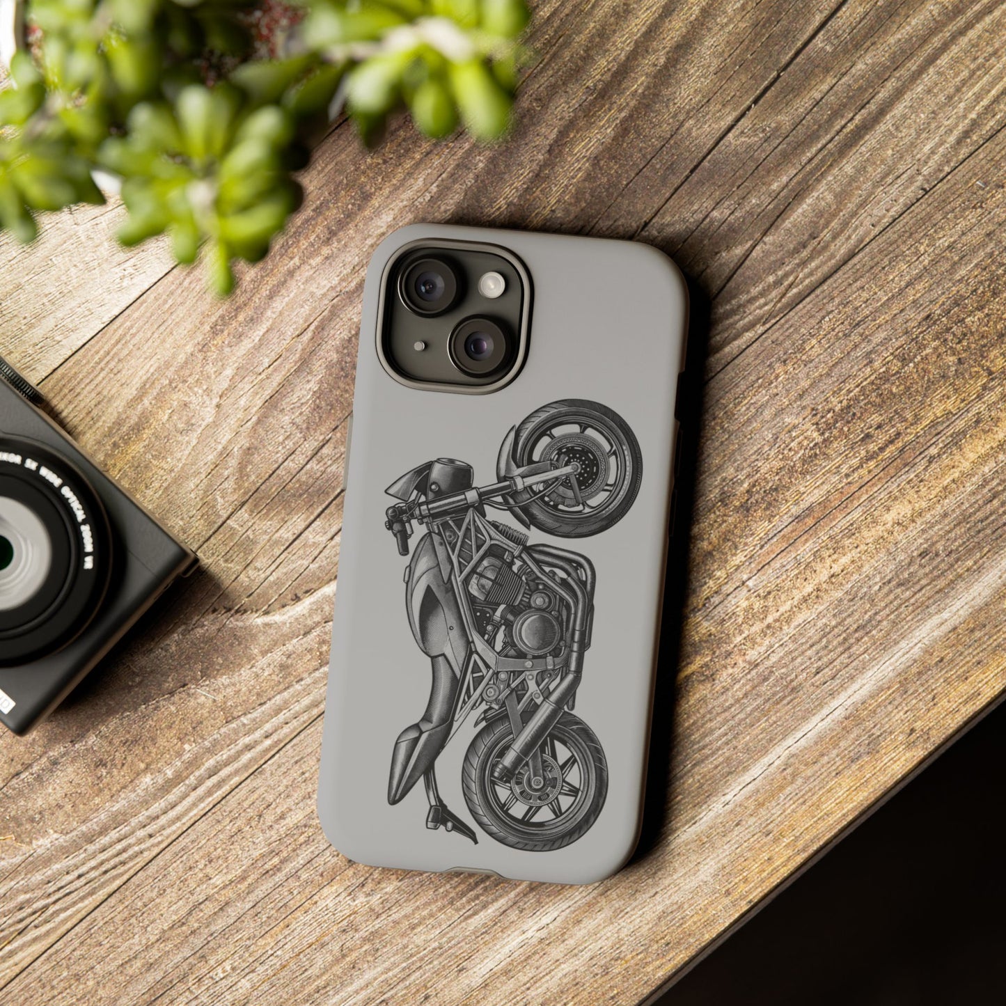 Motorcycle Phone Case - Tough Cases - Biker Gift, Motorcycle Lover, Custom Phone Cover, Unique Biker Accessory