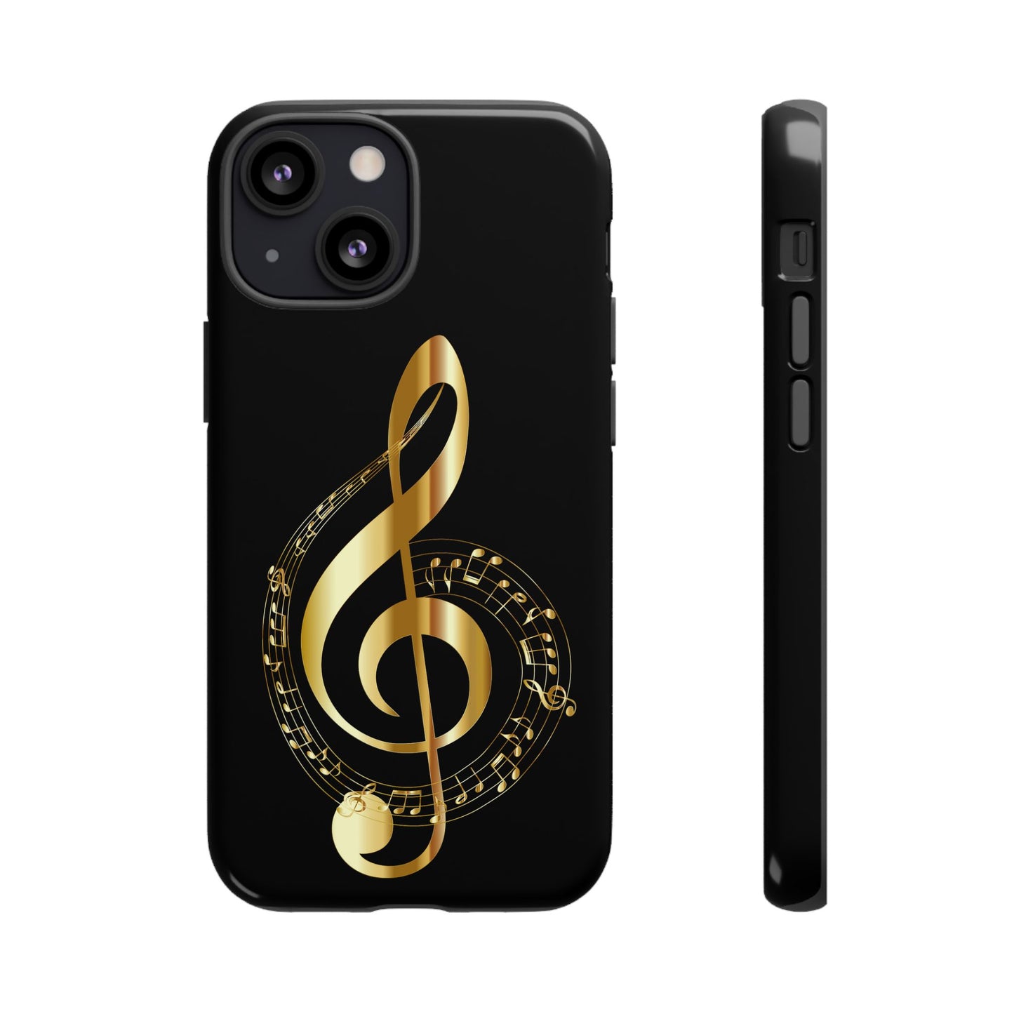 Tough Cases black gold musical Note