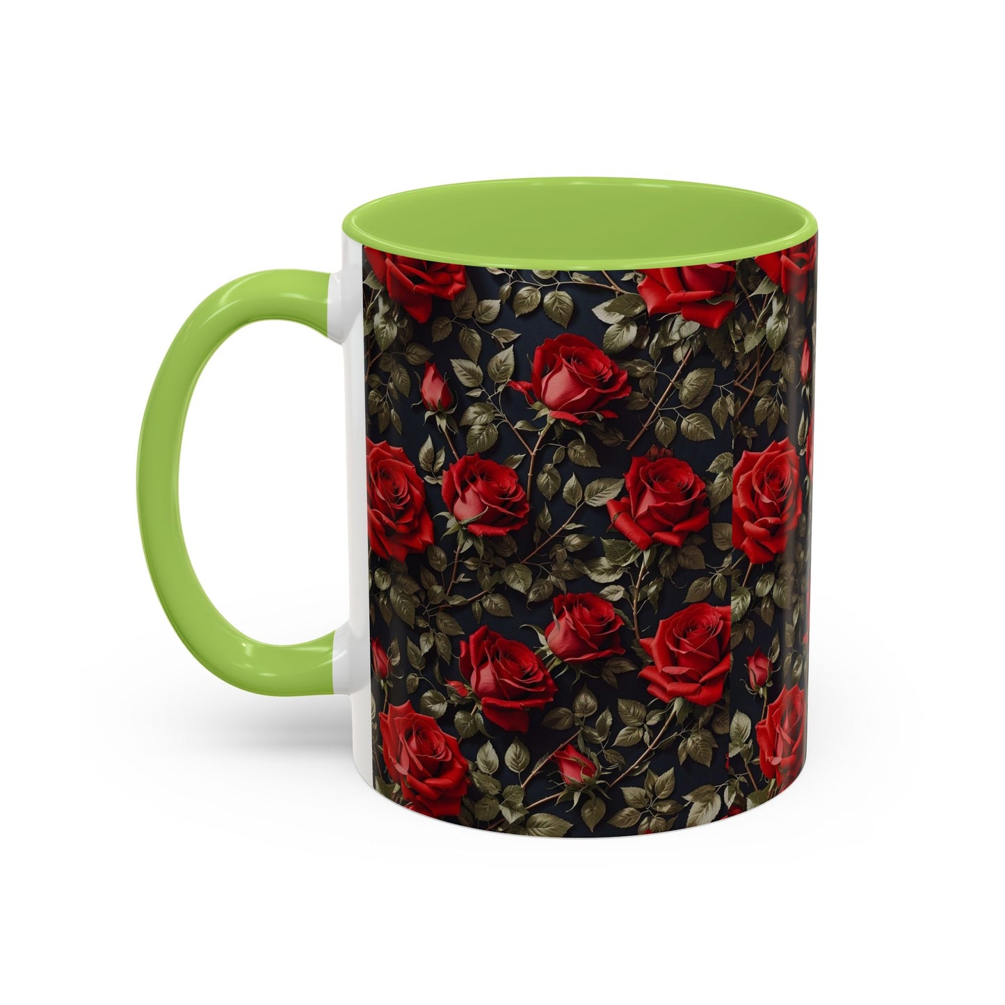 Elegant Floral Accent Coffee Mug - Perfect for Garden Lovers, Home Decor, Gift for Her, Tea Lovers, Mother's Day