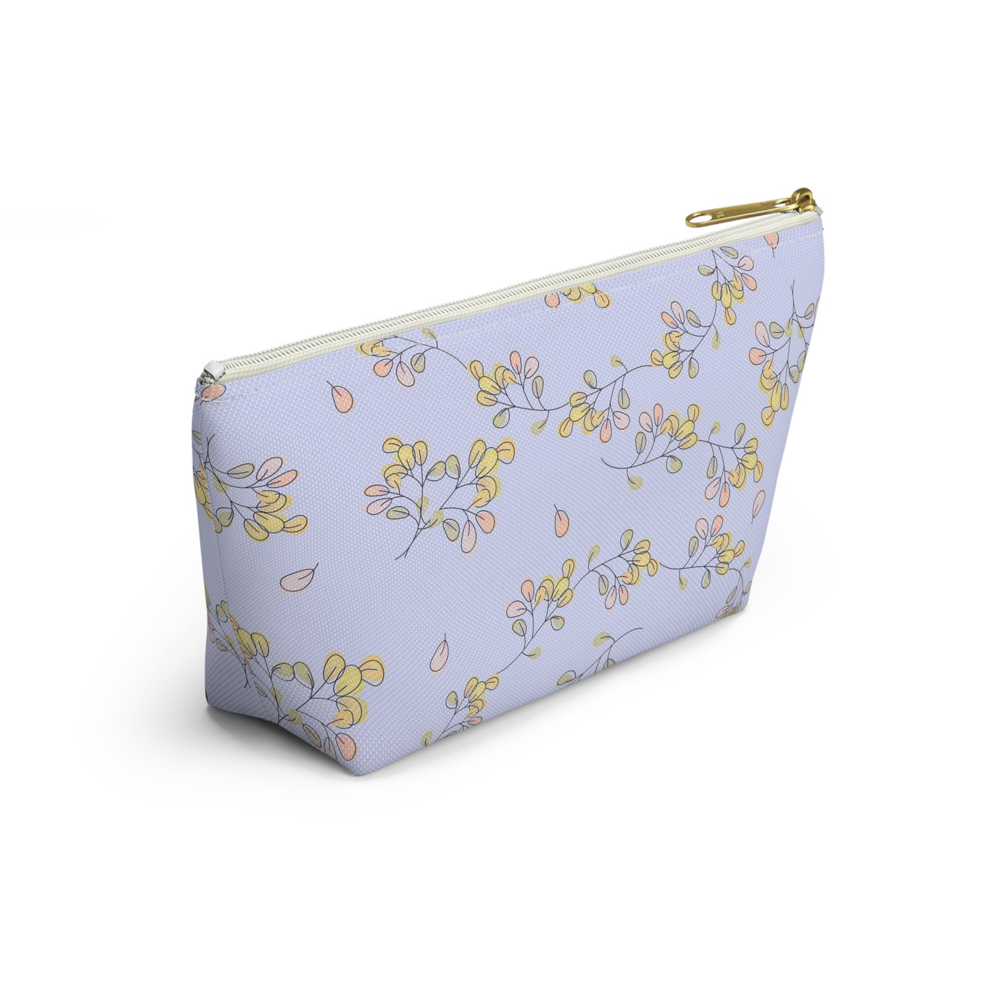 Floral Accessory Pouch, Travel Makeup Bag, Stylish Cosmetic Case, Gift for Her, Spring Floral Organizer, Cute Pencil Case