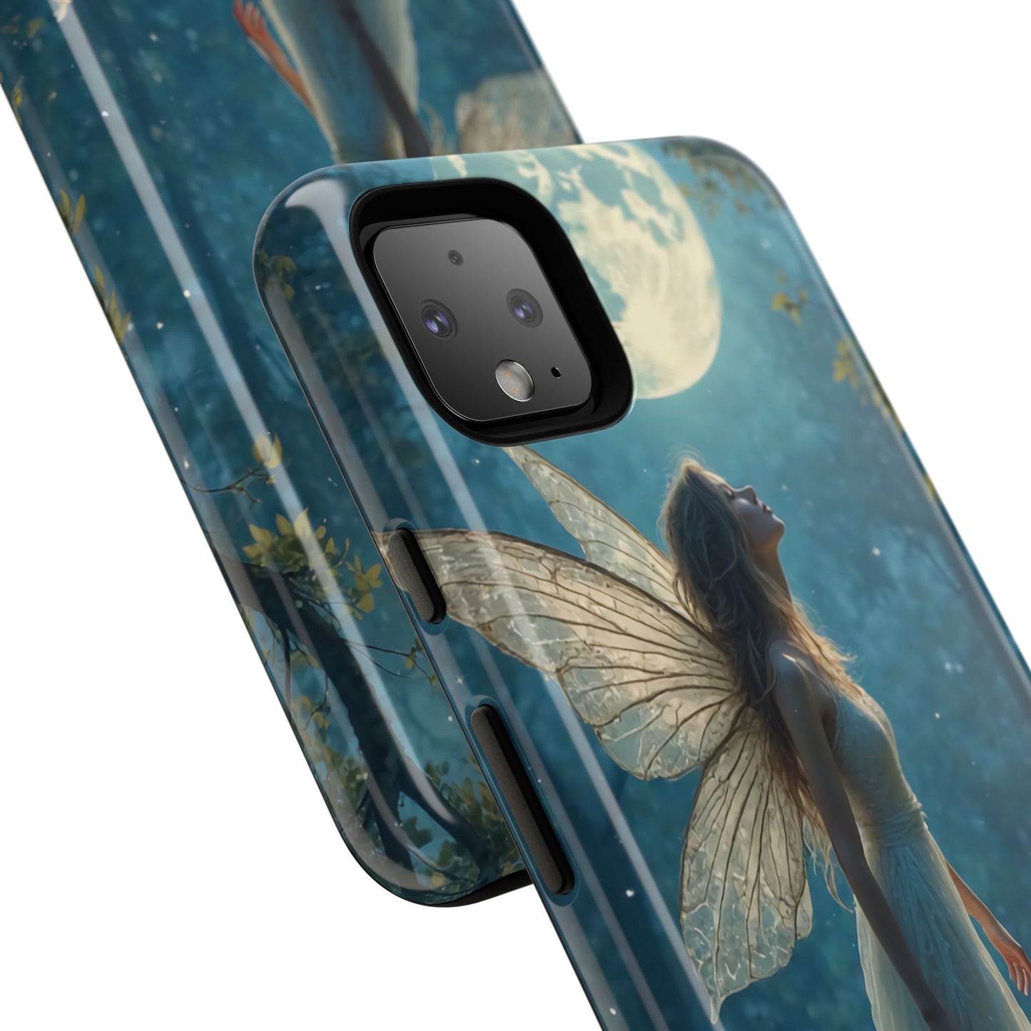 Fairy Moon Phone Case | Tough Cases for Nature Lovers, Fantasy Gift, Boho Phone Accessory, Ethereal Aesthetic, Magical Design