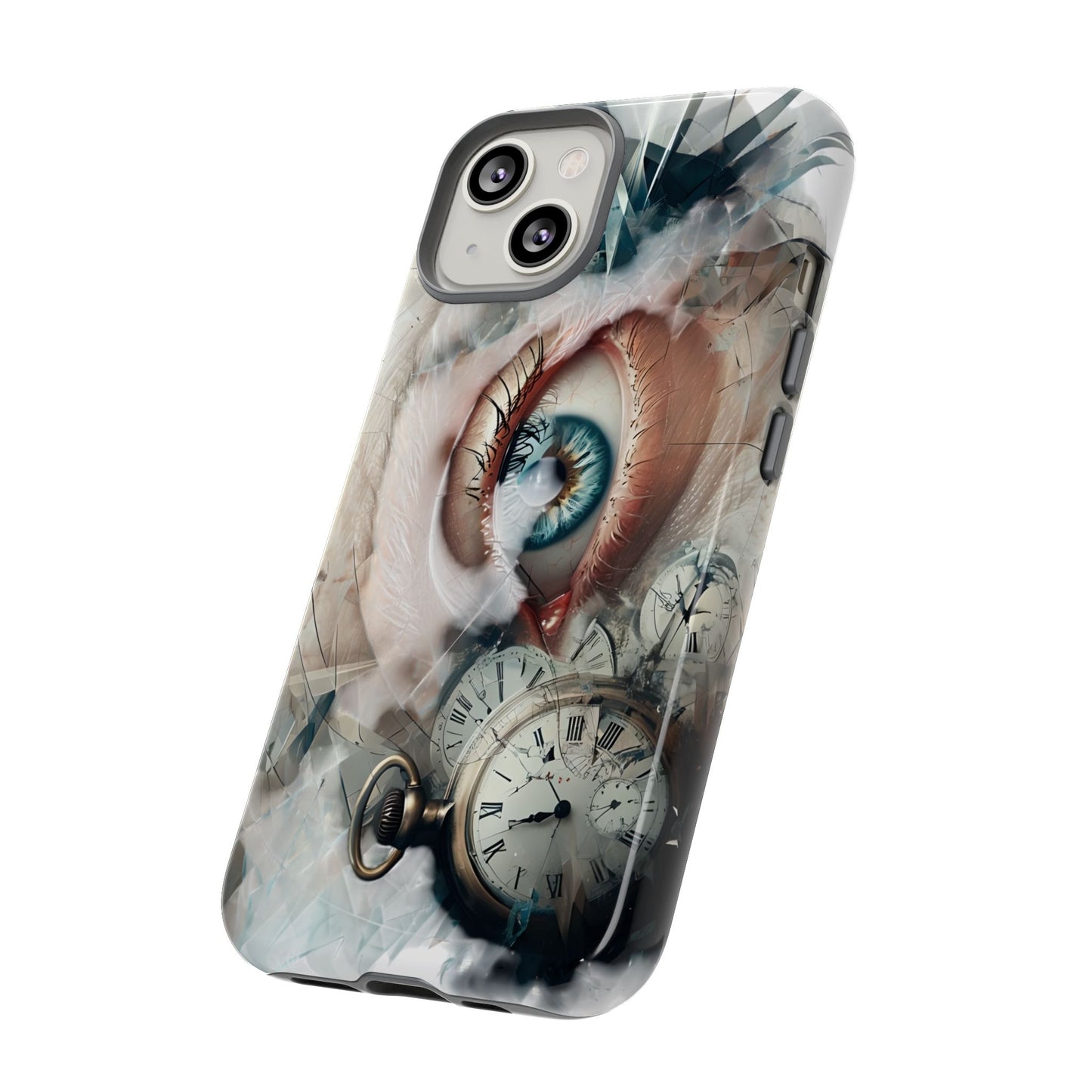 Artistic Eye Phone Case, Unique Smartphone Cover, Whimsical Gift for Art Lovers, Trendy Tech Accessory, Birthday Present, Holiday Gift