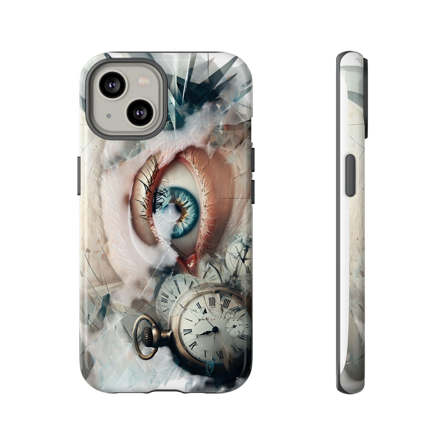 Artistic Eye Phone Case, Unique Smartphone Cover, Whimsical Gift for Art Lovers, Trendy Tech Accessory, Birthday Present, Holiday Gift