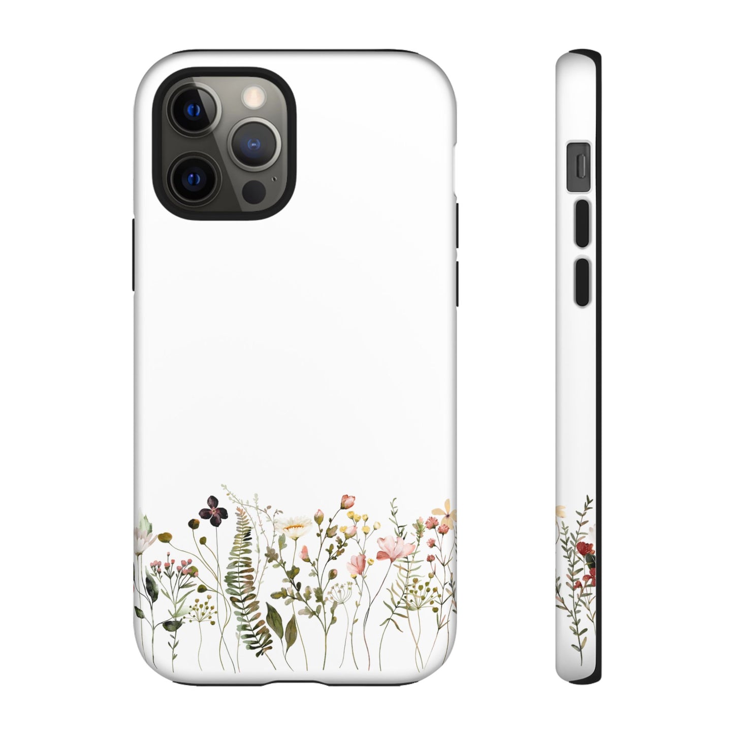 Floral Phone Case - Tough Cases for Nature Lovers, Stylish Floral Design, Phone Protection, Gifts for Her, Eco-Friendly Tech Accessories