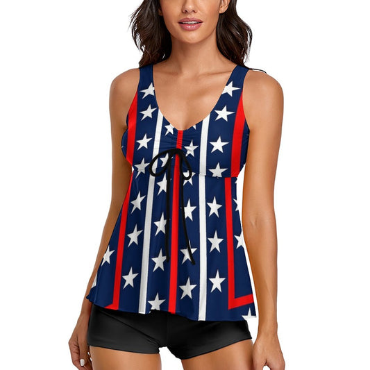 2-Piece Women's Tankini Swimsuit