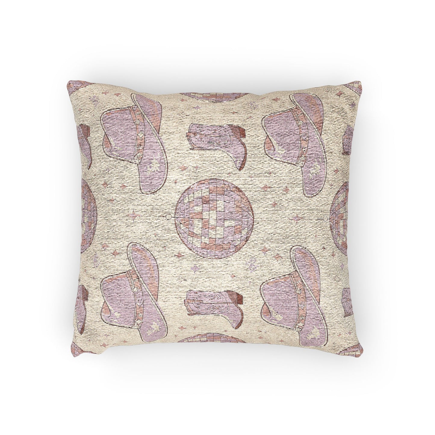 Rustic Western Woven Pillow, Cozy Home Decor, Farmhouse Chic Cushion, Gifts for Cowgirls, Boho Living Room Accent, Country Style Throw [...]