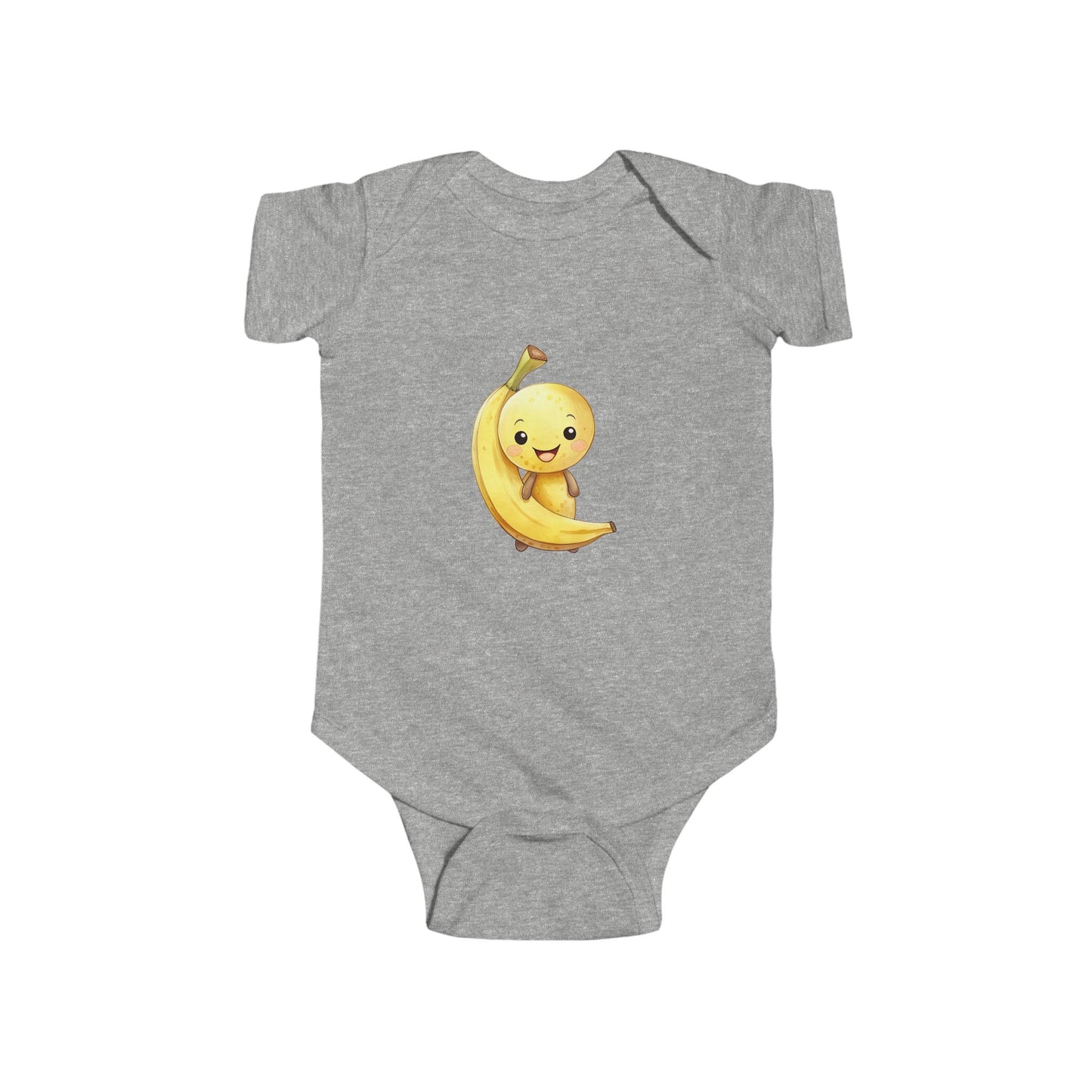 Cute Banana Infant Bodysuit, Baby Onesie, Newborn Gift, Funny Baby Clothes, Toddler Outfit, Fruit Theme Baby Wear
