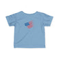 Patriotic Infant Tee - USA Flag Theme, Baby Clothes, Toddler Apparel, 4th of July Outfit, Cute Baby Gift