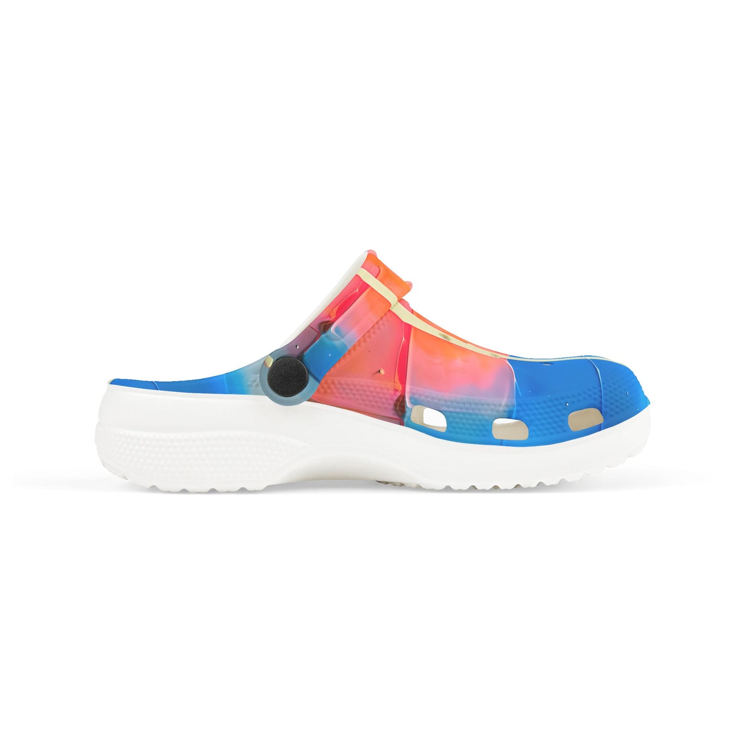 Vibrant Kids' EVA Foam Clogs, Fun Comfortable Footwear, Summer Play Shoes, Easy Slip-On Clogs, Colorful Beach Sandals, Playful Garden Shoes